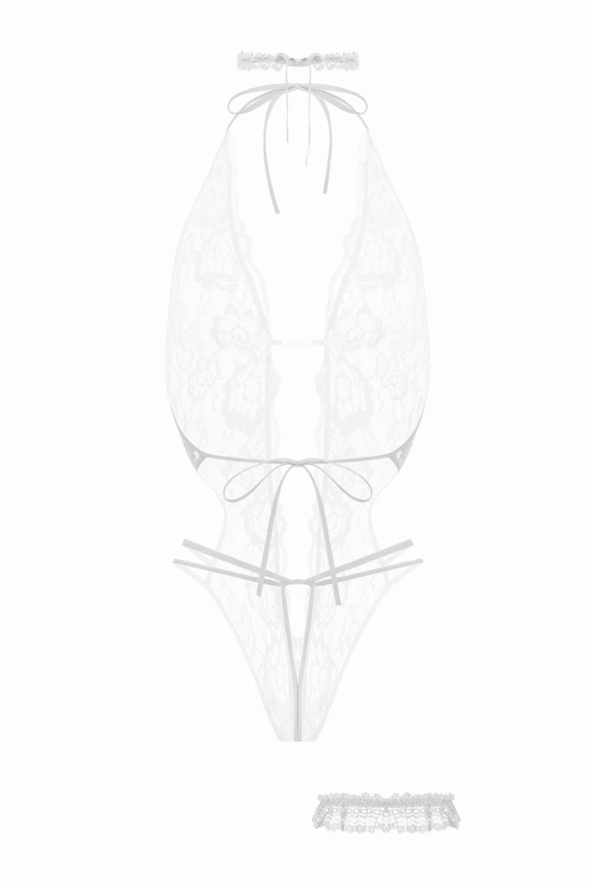 PITSIBODY HAARATON RENEE VALKOINEN