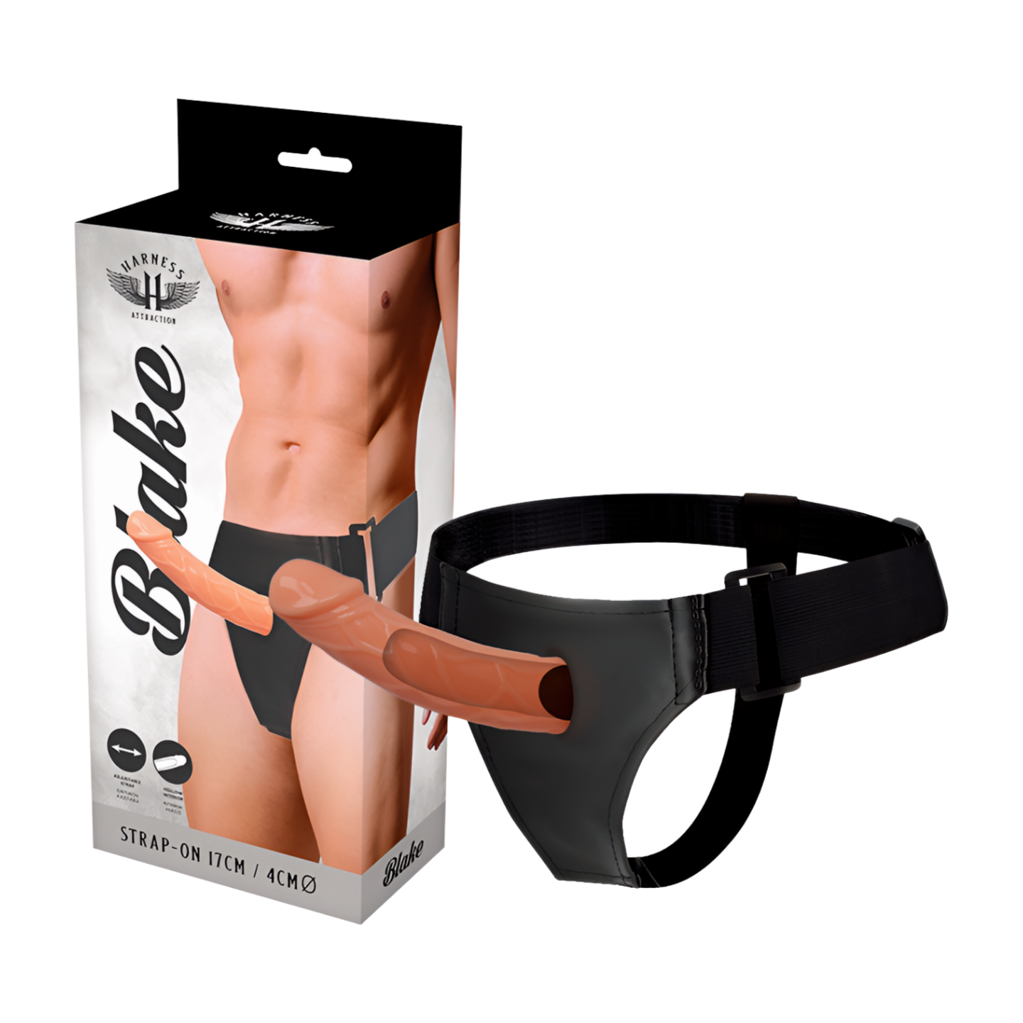 BLAKE PENISJATKE STRAP-ON - Puuhabox