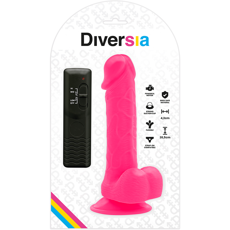 DIVERSIA DILDO 20CM - Puuhabox