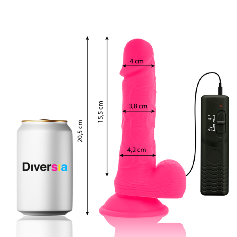 DIVERSIA DILDO 20CM - Puuhabox