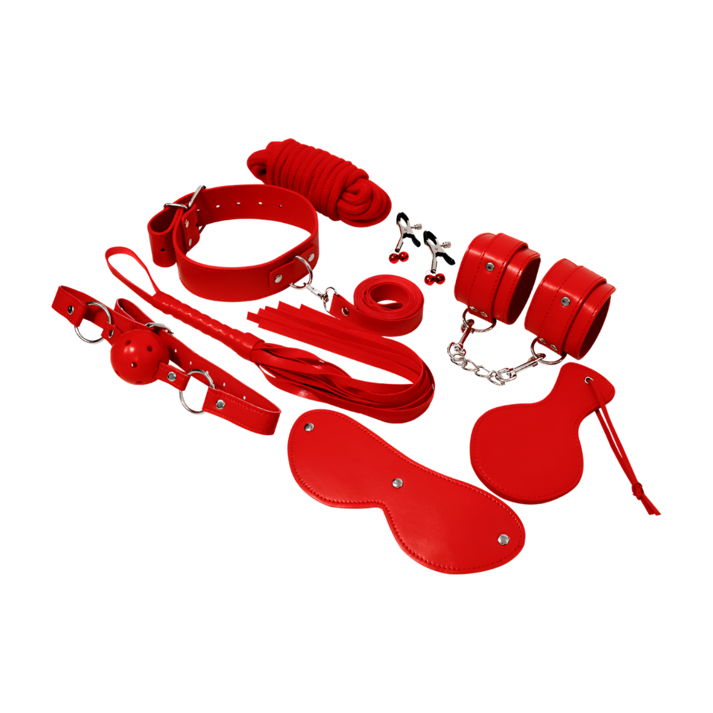 PUNAINEN BDSM SETTI - Puuhabox