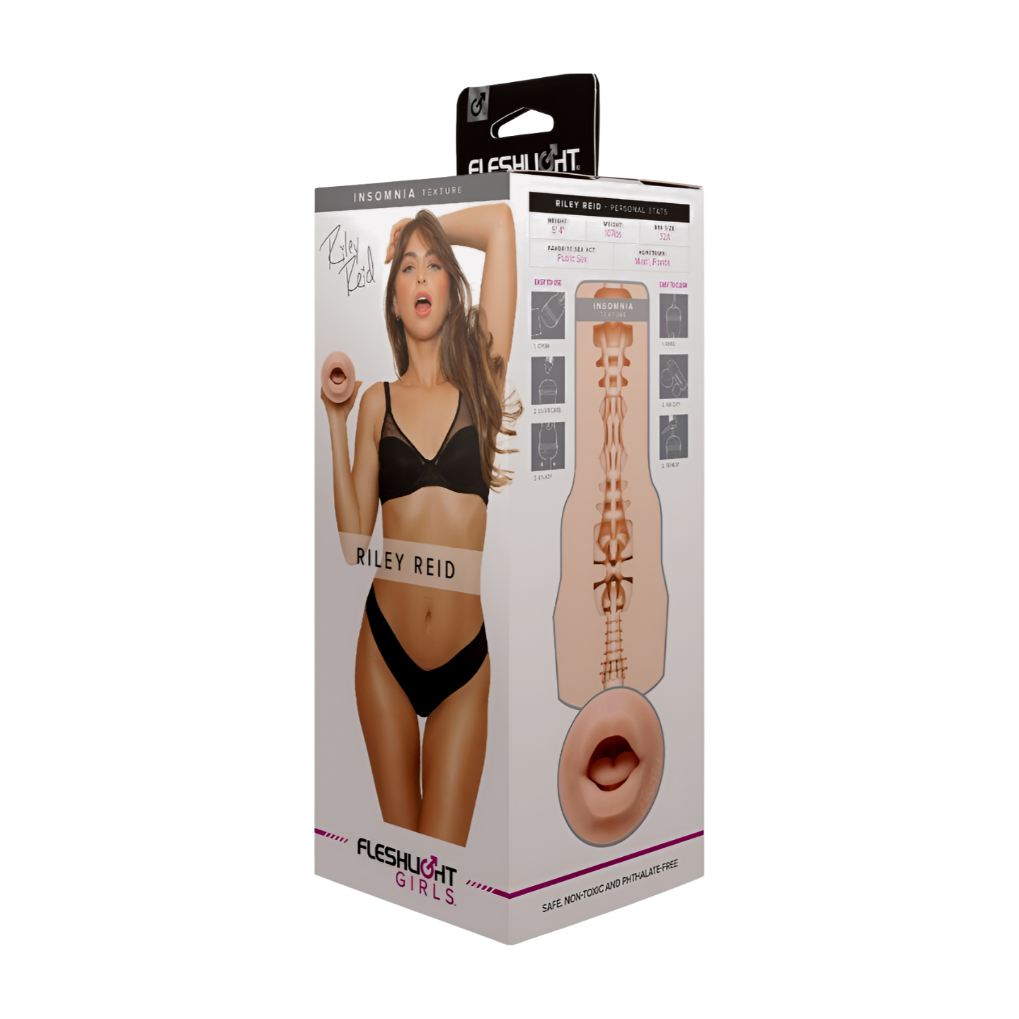 RILEY REID FLESHLIGHT - Puuhabox