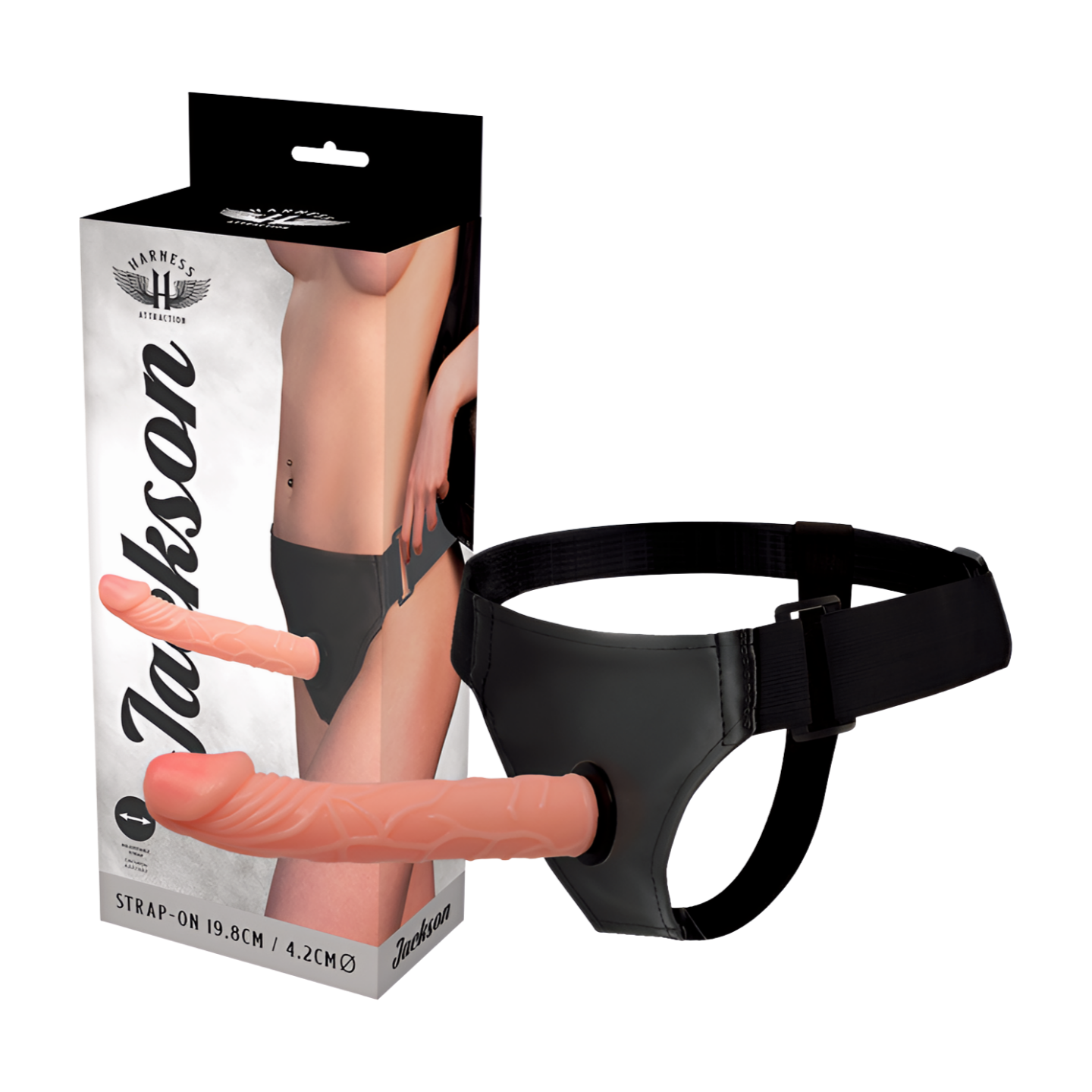 JACKSON STRAP-ON 19.8cm - Puuhabox