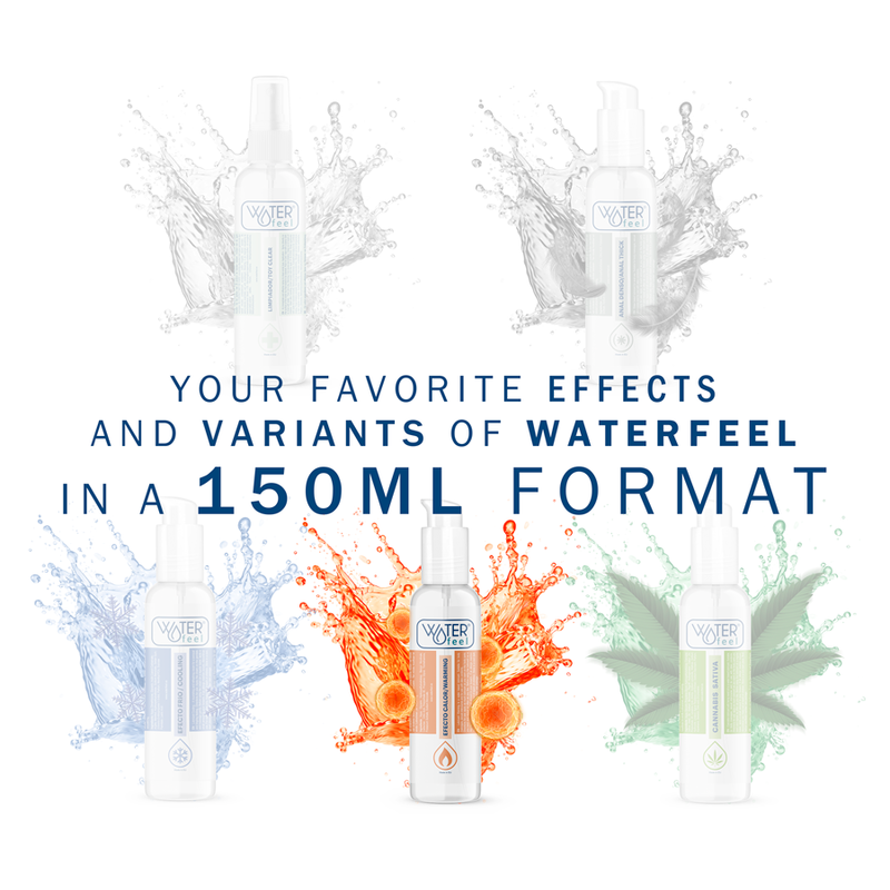 WATERFEEL WARMING LIUKUVOIDE 150 ML – LÄMMITTÄVÄ VAIKUTUS