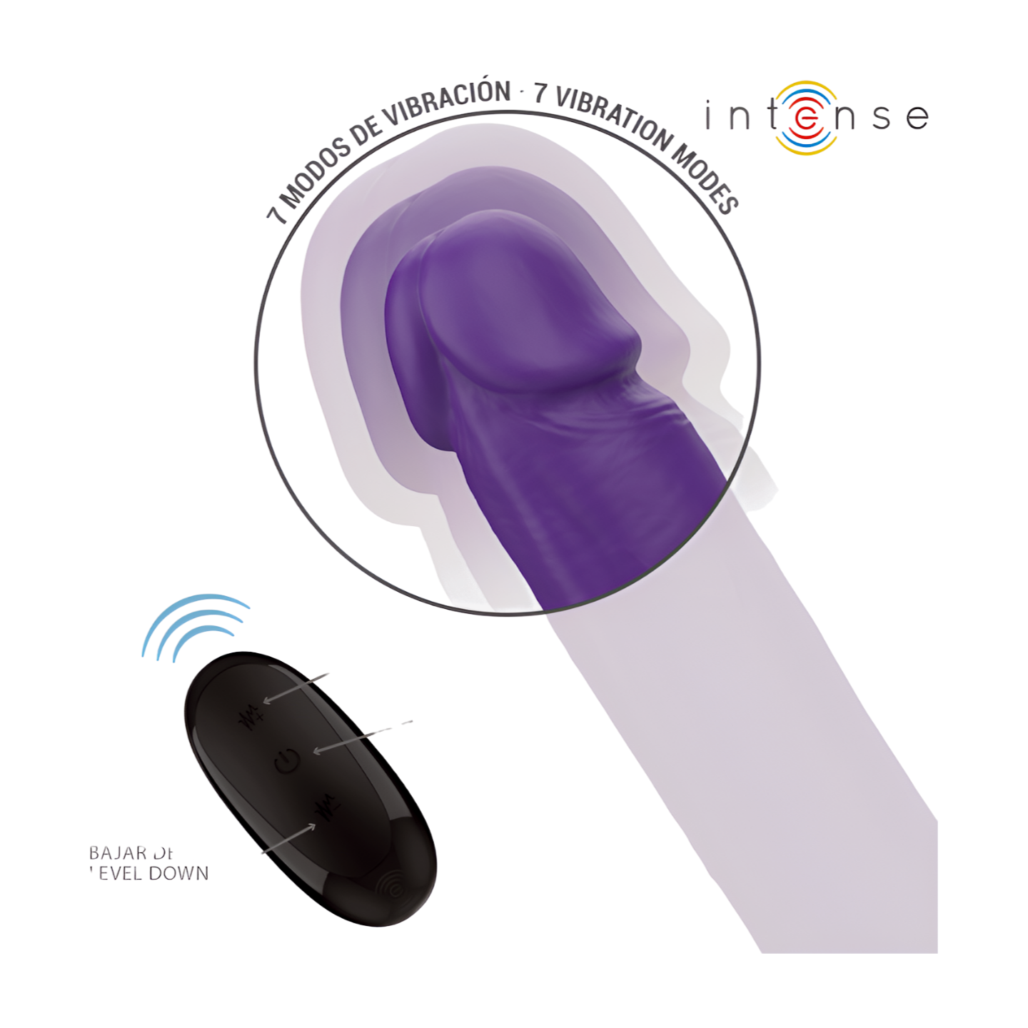 KAKSIPÄINEN GUNTER DILDO VIBRATTORILA - Puuhabox
