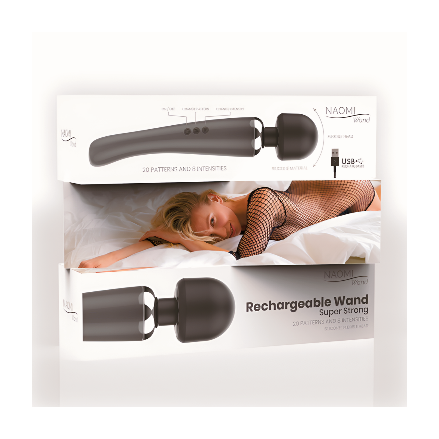 WAND VIBRAATTORI - Puuhabox