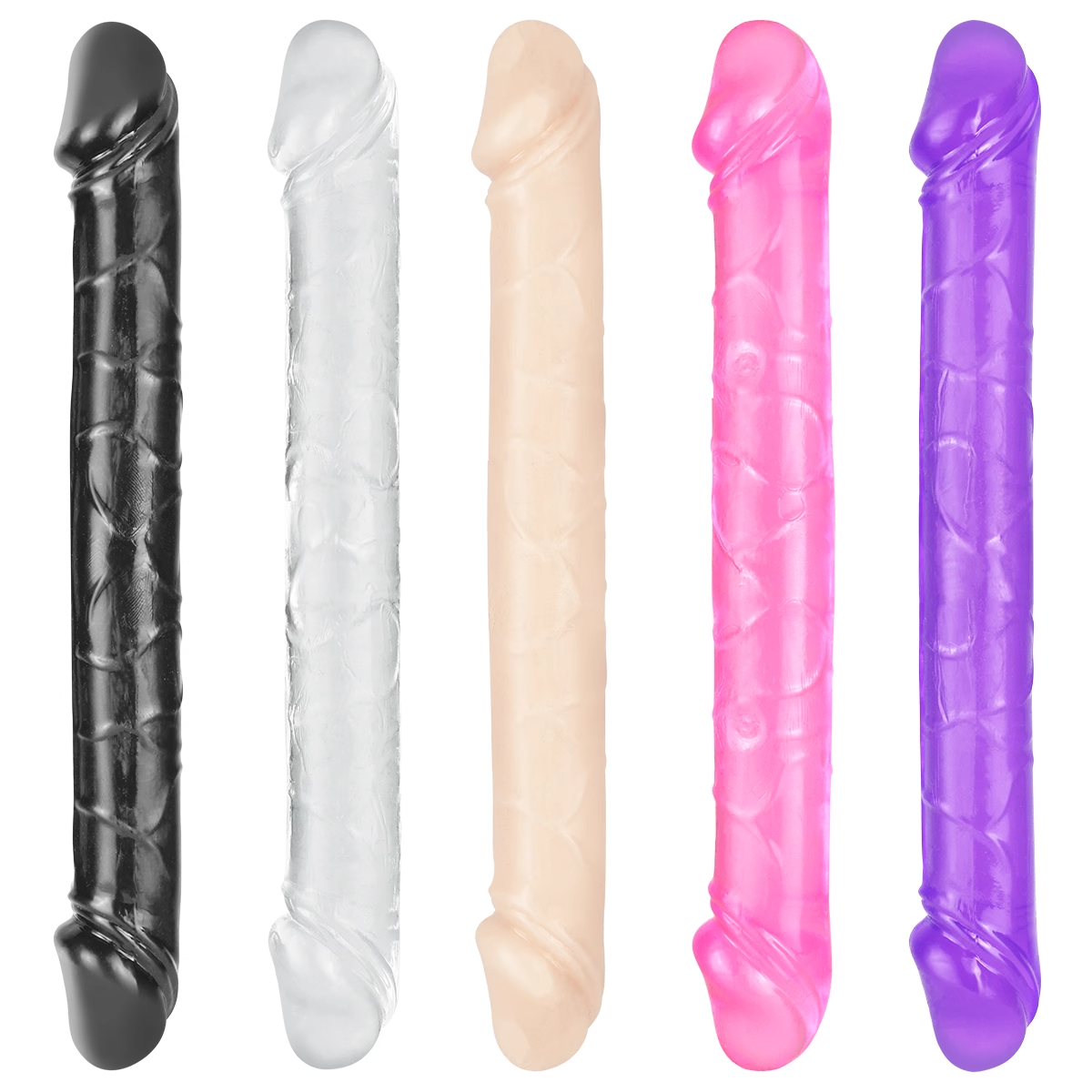 KAKSIPÄINEN DILDO - Puuhabox