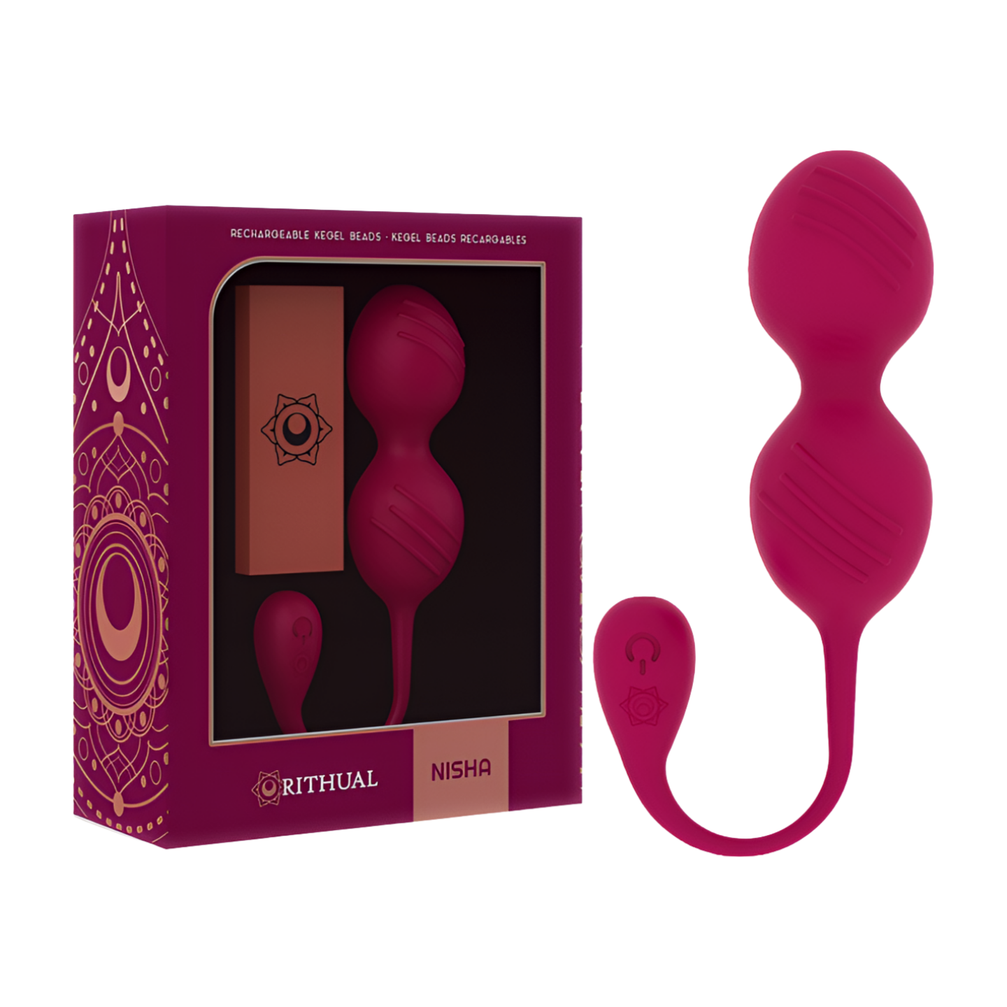 NISHA GEISHAKUULAT VIBRAATTORILLA - Puuhabox