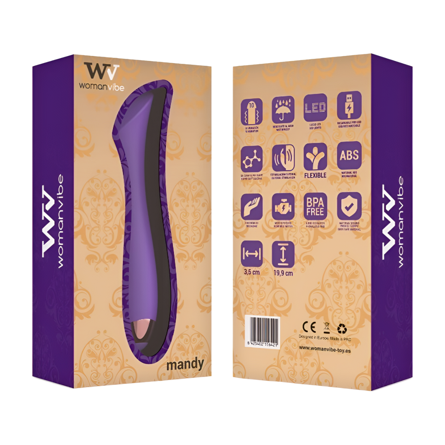 MANDY K-PISTE VIBRAATTORI - Puuhabox