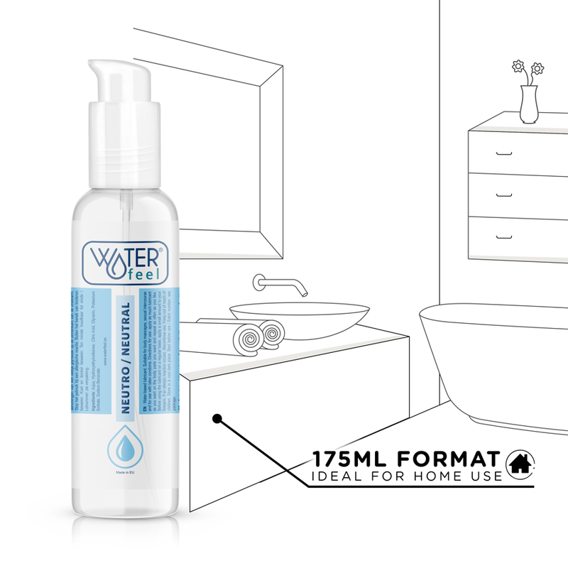 WATERFEEL NATURAL LIUKUVOIDE 175 ML – HAJUSTEETON JA HELLÄVARAINEN - Puuhabox