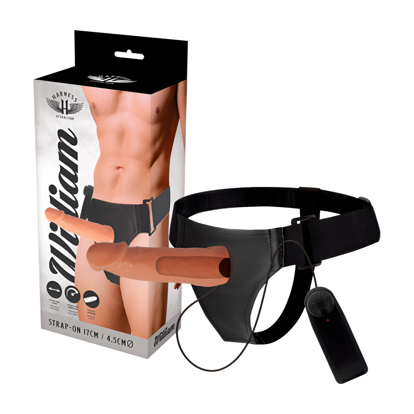 WILLIAN PENISJATKE STRAP-ON - Puuhabox