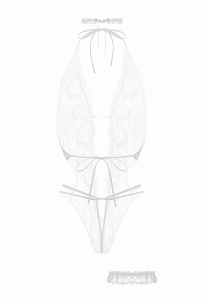 PITSIBODY HAARATON RENEE VALKOINEN