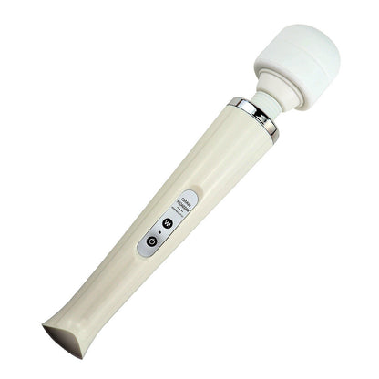 Punainen PLEASUREZ WAND X10 naisten seksilelu, kädessä pidettävä vibraattori, jolla on erilaisia hierontatoimintoja.