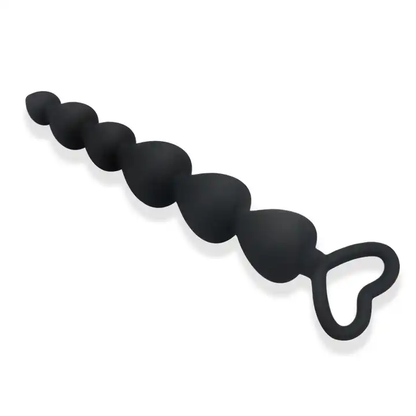 Pleasurez Anaalihelmet Sydän, pehmeä ja joustava anaalihammas, sydämen muotoisella designilla, turvallinen ja miellyttävä käyttää.