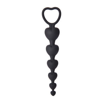 Pleasurez Anaalihelmet Sydän, vaaleanpunainen anaalihelmet, pehmeä ja joustava, sopii aloittelijoille ja edistyneille.