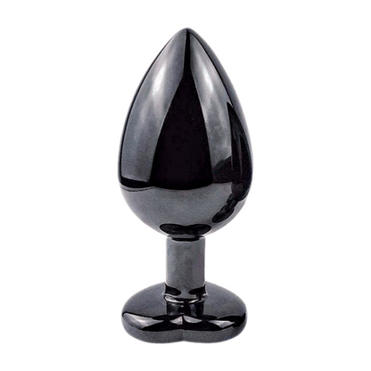 METALLINEN SYDÄN ANAALITAPPI – 3 KOKOA - Puuhabox 