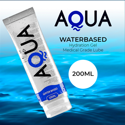 AQUA LIUKUVOIDE 200 ML – VESIPOHJAINEN JA HAJUSTEETON - Puuhabox 
