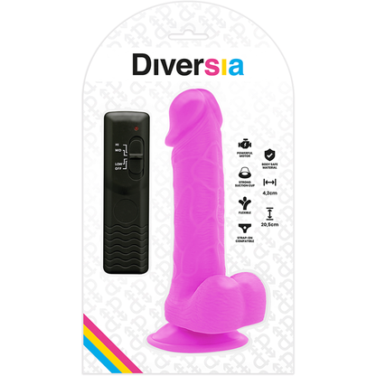 DILDO VIBRAATTORI DIVERSIA VIOLETTI