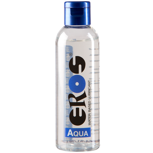 EROS AQUA LIUKUVOIDE 100 ML – VESIPOHJAINEN JA HAJUSTEETON - Puuhabox 