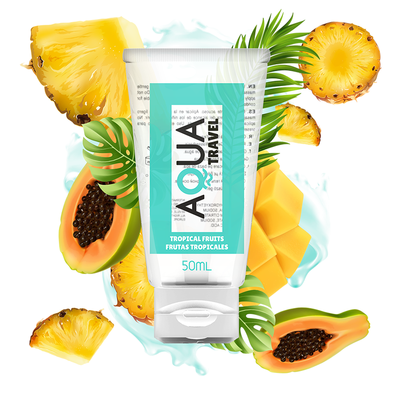 AQUA TRAVEL LIUKUVOIDE 50 ML – TROOPPISET HEDELMÄT
