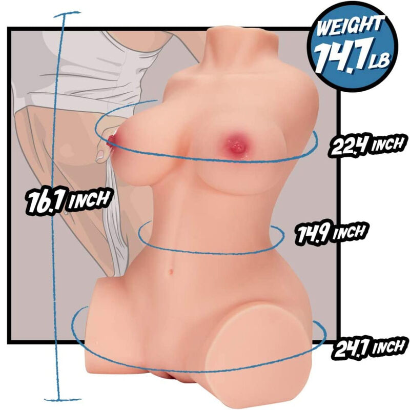 AROMY men's sex toy SEKSINUKKE MALLI 10, realistic adult pleasure device with detailed design, shown in the image.