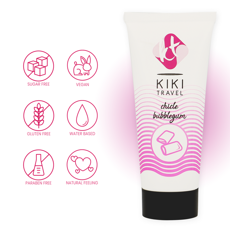 KIKI TRAVEL LIUKUVOIDE 50 ML – MANSIKKAPURUKUMI - Puuhabox 