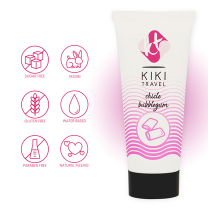 KIKI TRAVEL LIUKUVOIDE 50 ML – MANSIKKAPURUKUMI - Puuhabox 