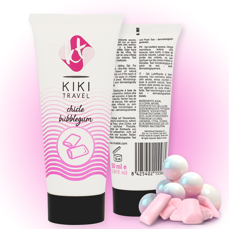 KIKI TRAVEL LIUKUVOIDE 50 ML – MANSIKKAPURUKUMI - Puuhabox 