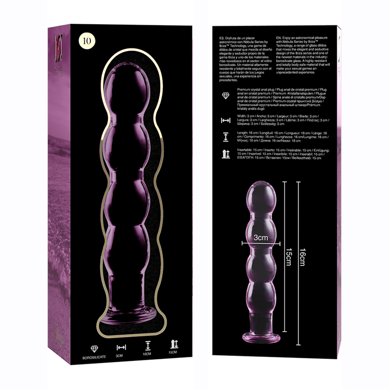 LASINEN NEBULA MODEL 10 DILDO PINKKI - Puuhabox 