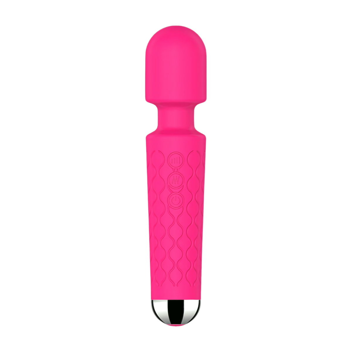 Mustan PLEASUREZ Magic Wand Vibraattori naisten seksilelu, suuret ja tehokkaat vibraatiotoiminnot.
