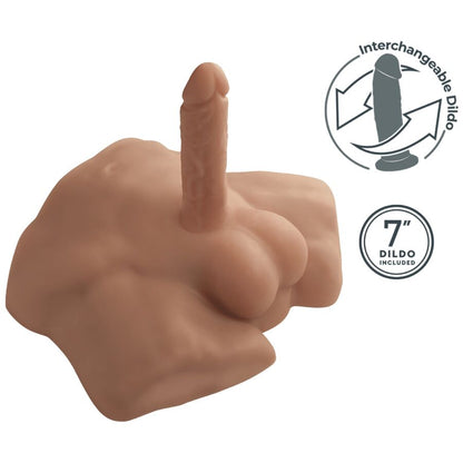 MIESVARTALO DILDOLLA APOLLO S CARAMEL - Puuhabox 