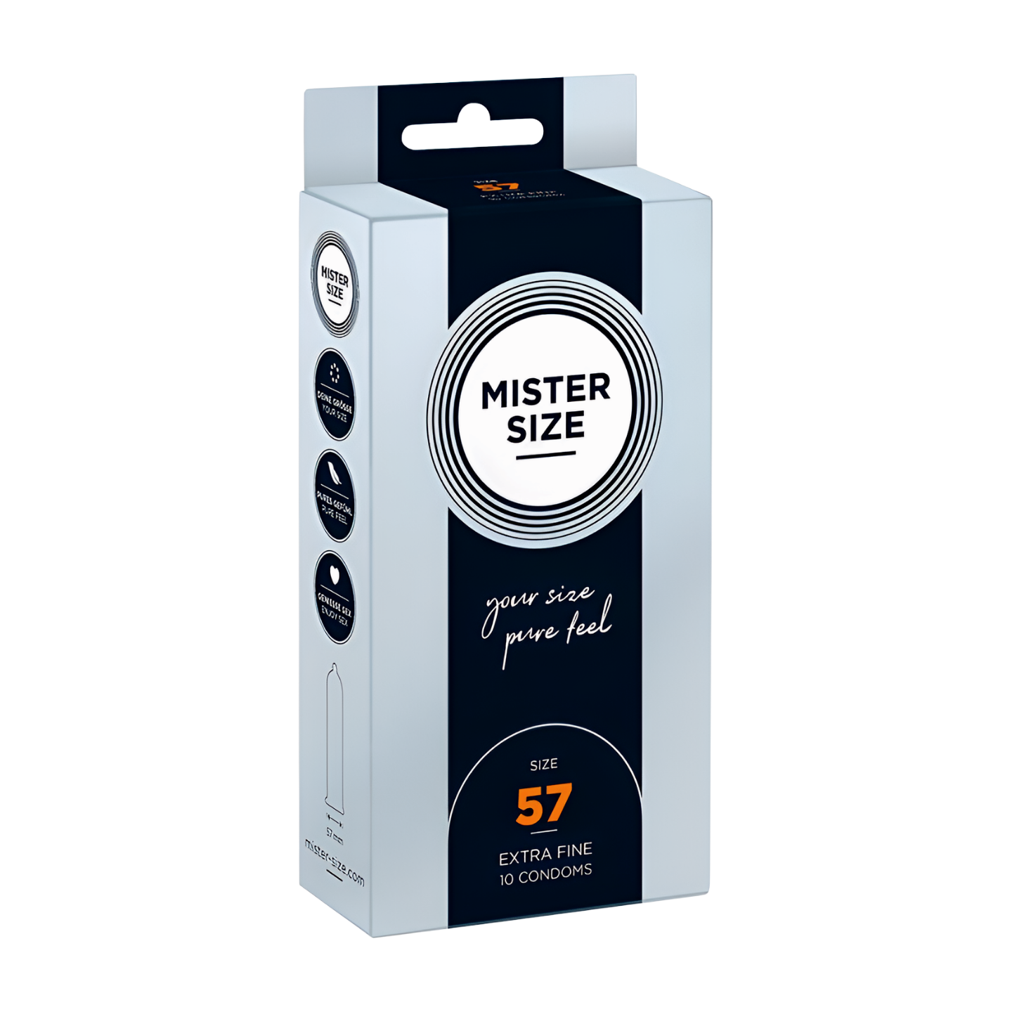 MISTER SIZE 57 KONDOMIT – KOKO L - Puuhabox 