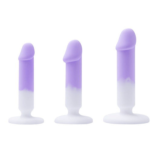 ANAALITAPPI SETTI VIOLETTI VALKOINEN - Puuhabox 