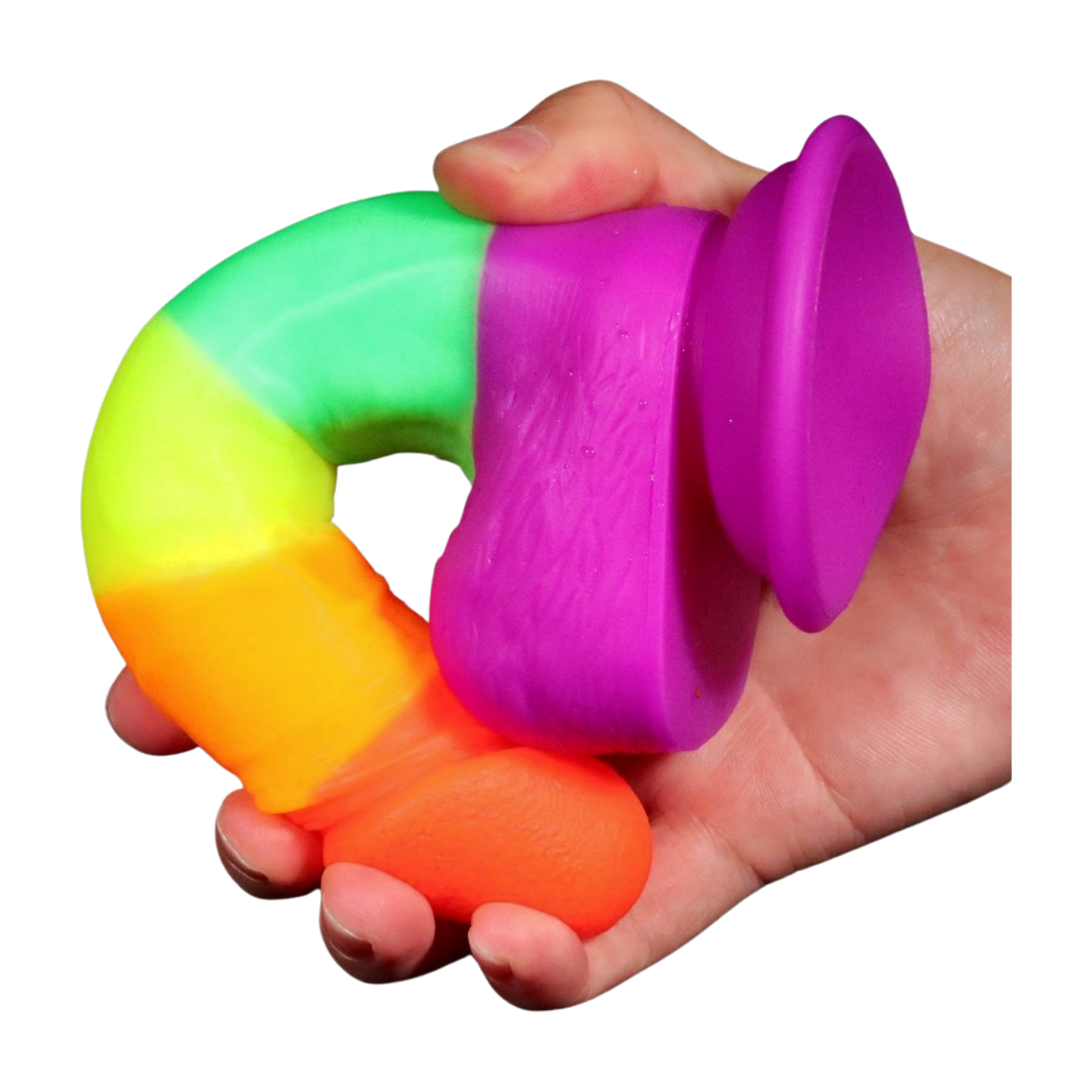 SATEENKAARI DILDO – SILIKONI & IMUKUPPI (USEITA KOKOJA) - Puuhabox 