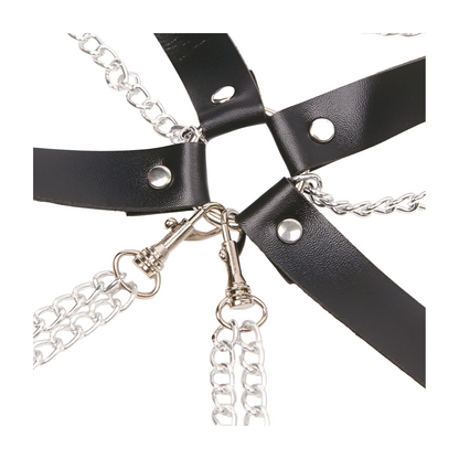 RINTAKETTINKI KETJUILLA - BDSM-HENKISELLÄ TYYLILLÄ - Puuhabox 