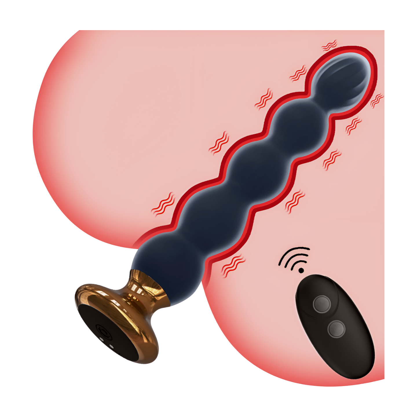 MUSTA HELMI VIBRAATTORI - Puuhabox 