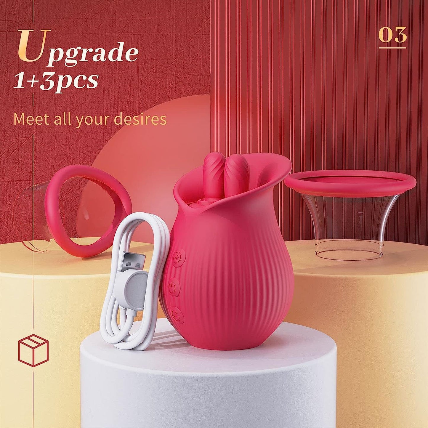 VIBRAATTORI IMEVÄ KAKSI SORMEA