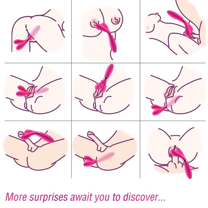 WAND VIBRAATTORI Y-DUAL