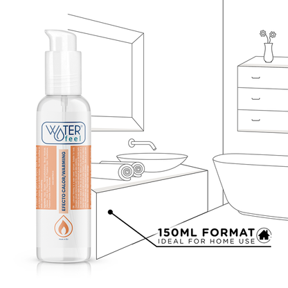 WATERFEEL WARMING LIUKUVOIDE 150 ML – LÄMMITTÄVÄ VAIKUTUS - Puuhabox 