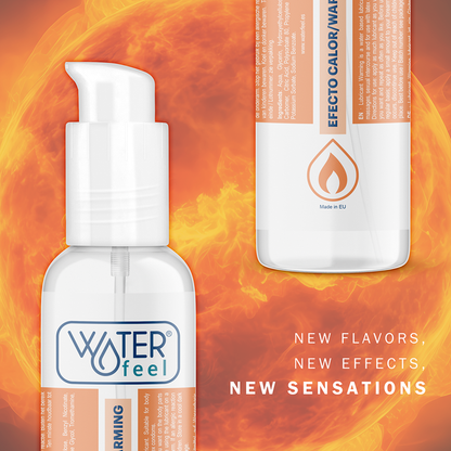 WATERFEEL WARMING LIUKUVOIDE 150 ML – LÄMMITTÄVÄ VAIKUTUS - Puuhabox 