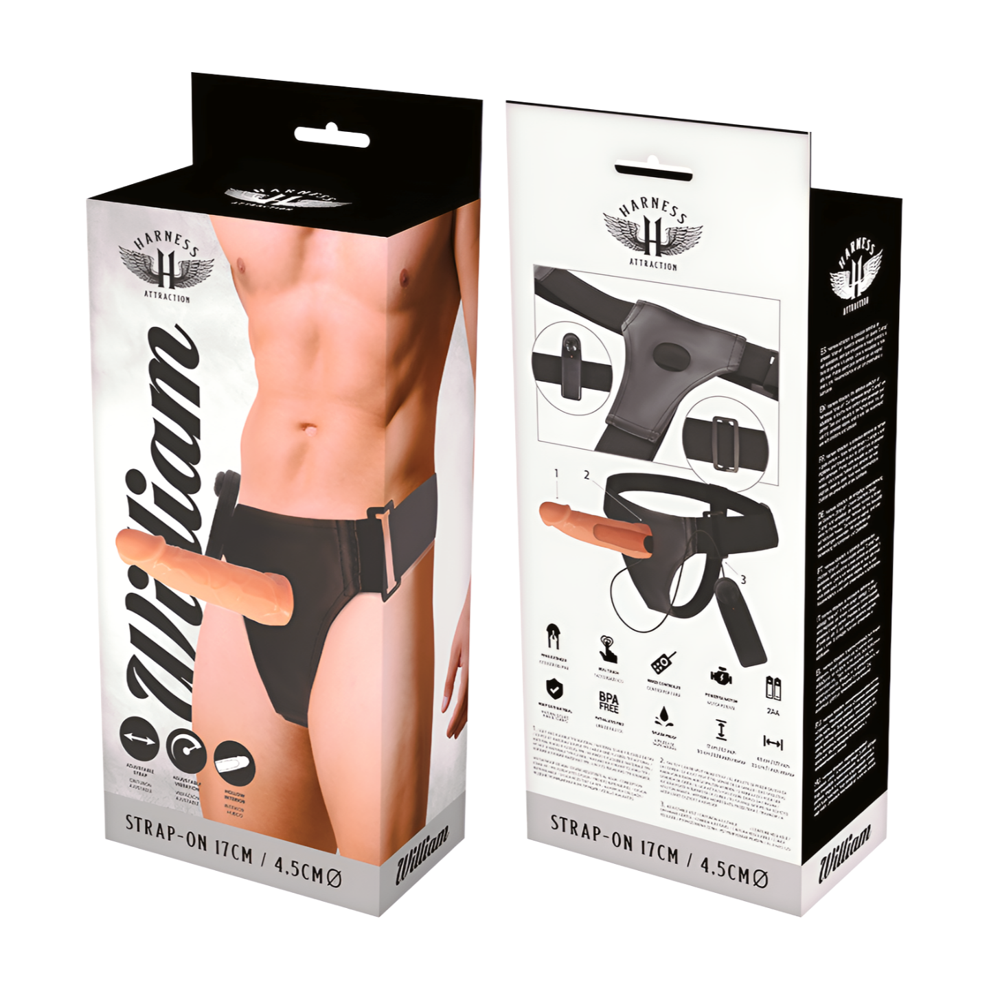 WILLIAN PENISJATKE STRAP-ON - Puuhabox 