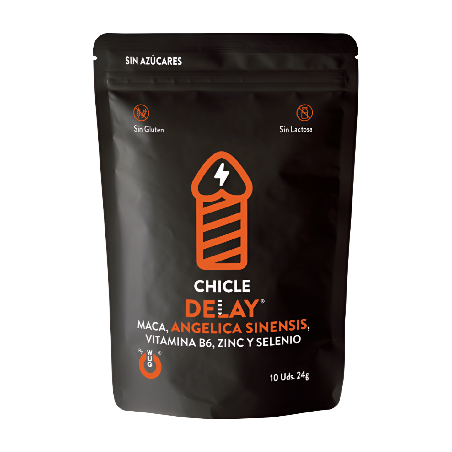 WUG DELAY GUM – VIIVÄSTYTTÄVÄ PURUKUMI MIEHILLE (10 KPL) - Puuhabox 